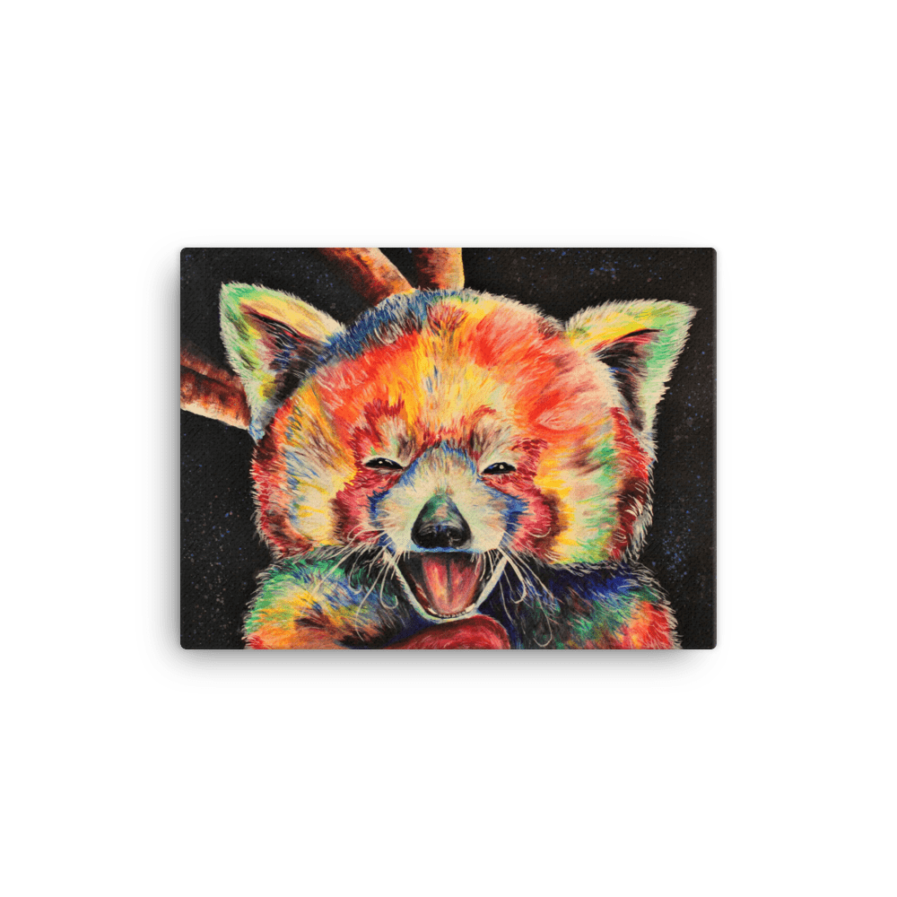 Lauren T Smith Art Studio 12×16 Chanda The Giggly Red Panda