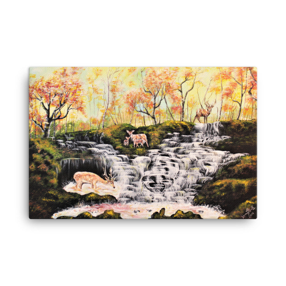 Lauren T Smith Art Studio 24×36 As The Deer