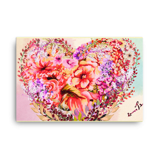 Lauren T Smith Art Studio Gift Shop 24″×36″ Garden of Love