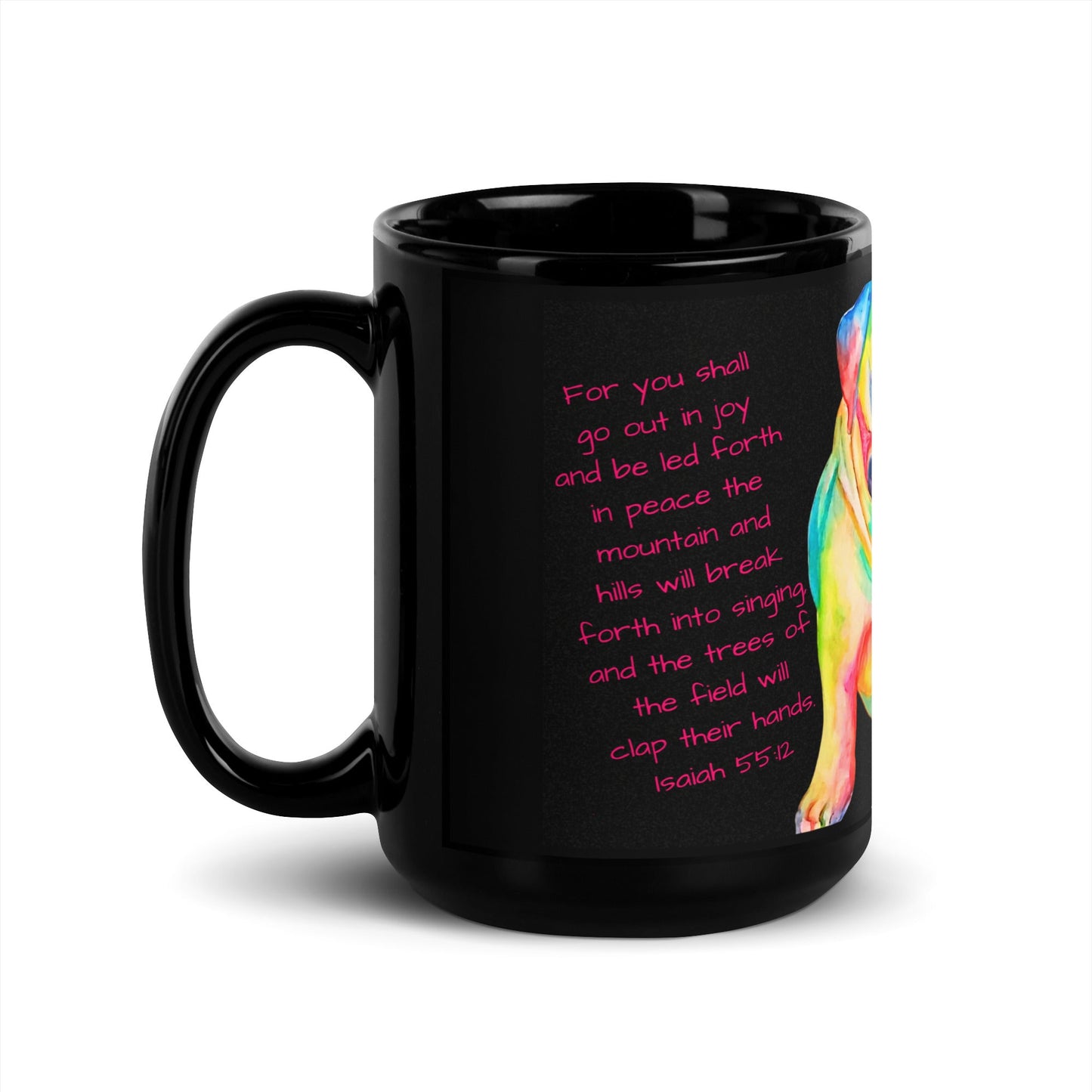 Lauren Lauren T Smith Art Studio Gift Shop Black Glossy Mug, bird mug, animal lovers mug, unique mug, art mug, colorful mug, inspirational mug, collectible mug, fun mug, funny mug, original mug, tea cup, designer mugT Smith Art Studio Gift Shop Black Glossy Mug