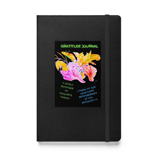 Lauren T Smith Art Studio Gift Shop My Favourite Things Gratitude Journal Hardcover bound notebook